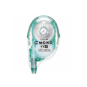 修正テープ MONO モノYX カートリッジ式 幅4.2mm/5mm/6mm 1個 トンボ鉛筆 EC...
