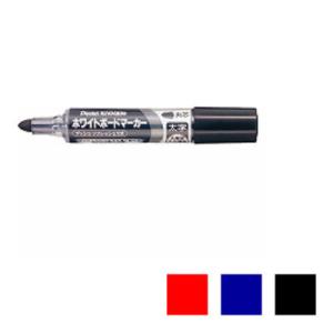 ホワイトボードマーカー ノックル 丸芯 太字 1本 ぺんてる EC-EMWL5W