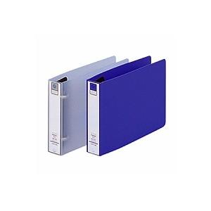 リングファイル カドロック&amp;ツイストリング B6 背幅36 ヨコ型 2穴 1冊 LIHIT LAB....