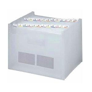 ドキュメントファイルのびーる2 インデックス付 A4 24仕切25ポケット 背幅40-420 1冊 ...