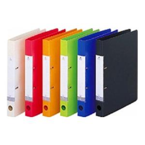 リクエストD型リングファイル A4 背幅34 タテ型 2穴 1冊 LIHIT LAB./EC-G22...