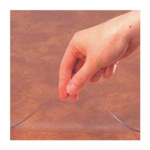 透明マット 非転写 シングルタイプ 軟質ビニール 下敷なし 695×1195 1枚 エコール EC-...