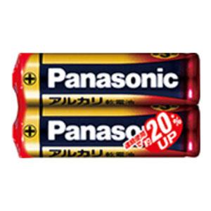 Panasonic 単3形アルカリ乾電池 2本パック