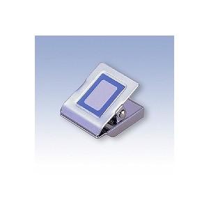 スチールマグネットクリップ 角型 小 A4コピー用紙約40枚 1個 日本クリノス EC-MC-250