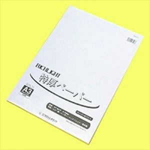 リッチライト特厚口カラーペーパー スーパーホワイト A3 1冊50枚入 オストリッチダイヤ/EC-R...