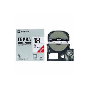 テプラ PROテープカートリッジ 白ラベル ロングタイプ 文字色：黒 幅18mm ラベル16m巻 1...