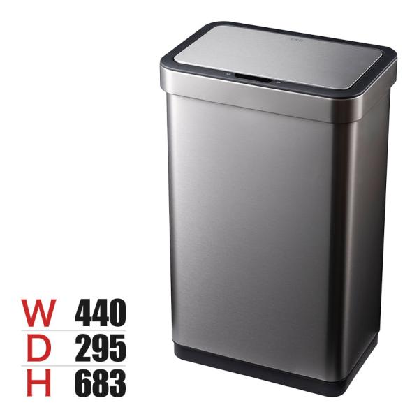 EKO ゴミ箱 70L ダストボックス エコノヴァセンサービン 大容量 電池式 センサー感知 自動開...