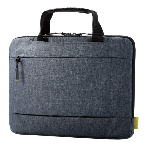インナーバッグ パソコン ノートパソコン 〜11.6インチ 取っ手付き 持ち運び グレー 小物入れ ...