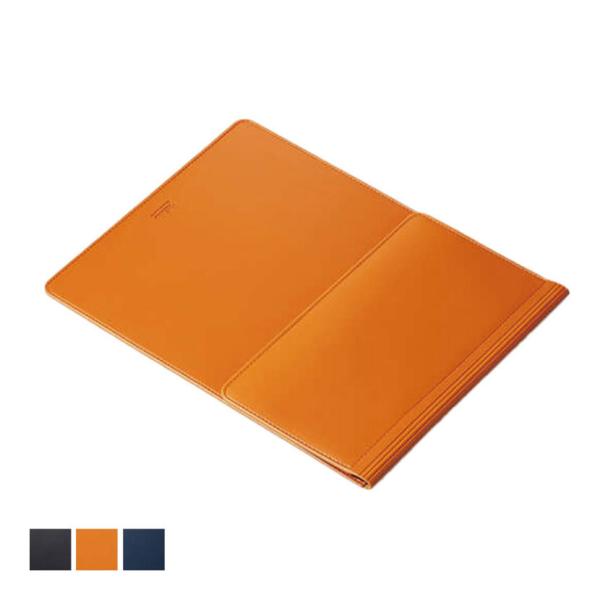 PC用インナーバッグ デスクマット×レザーケース 縦型 14インチエレコム Elecom