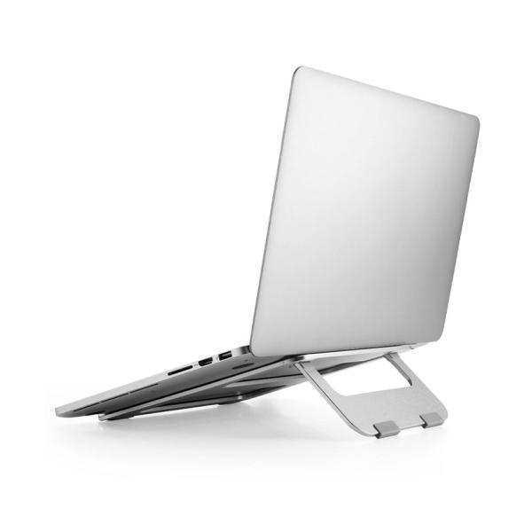 パソコンスタンド 10.1〜15.6インチ ノートパソコン 折りたたみ式 姿勢改善 アルミ合金製エレ...