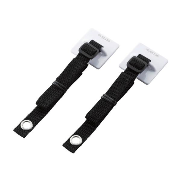 TV用耐震ベルト 〜75型まで対応 震度7相当の振動試験クリア ネジどめタイプ(VESA規格) 2本...