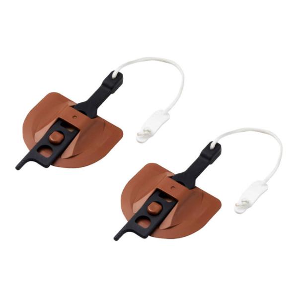 耐震キャスターストッパー 震度7相当の振動試験クリア フローリングに貼り付けタイプ 耐荷重80kg