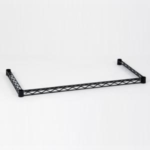 エレクター(ERECTA) 三方クロスバー ブラック 幅450×奥行450mm B1818TWB｜officecom