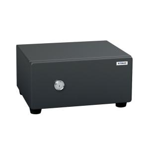 エーコー（EIKO） 家庭用 小型 耐火金庫 テンキー式 プッシュ式 A4収納