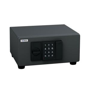 エーコー（EIKO） 家庭用 小型 耐火金庫 テンキー式 プッシュ式 A4収納