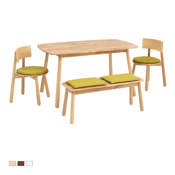 4人用 Natural Signature ティムバ ダイニングセット 4点 テーブル＋チェア2脚＋...