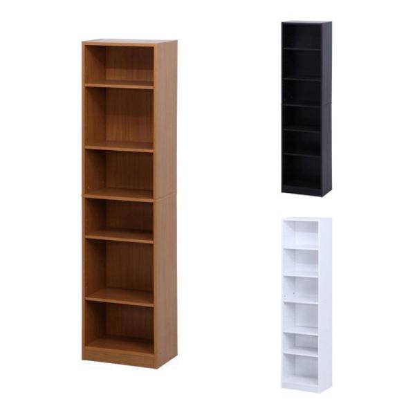 カラーボックス おしゃれ 多目的収納棚 収納ボックス 6段 ハイタイプ 隙間収納 幅450×奥行29...