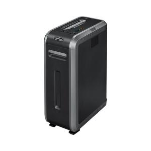 Fellowes フェローズ スモールオフィスシュレッダー スリム 小型 家庭用 業務用 A4対応 クロスカット 4×38mm 細断速度:4.0m/分 安心安全機能搭載 53L 125Ci-2｜officecom