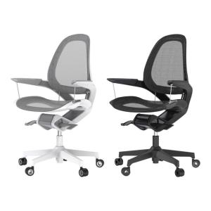 オフィスチェア メッシュ ワークチェア おしゃれ Fellowes フェローズ Elea-J エレア-J ジャパンフィット 吊り下げシート 幅660×奥行670×座面高405〜497mm