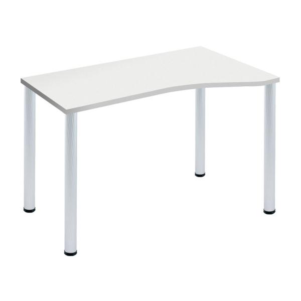 Garage(ガラージ) D3デスク 天板Hタイプ 白 アルミ脚 幅1000mm パソコンデスク 在...