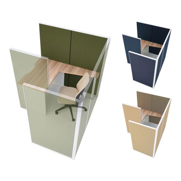 プラス(PLUS)TFパネル G型個室増連型 集中ブース 個別ブース パーソナルブース WEB会議 ...