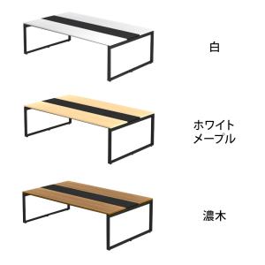 フリーアドレスデスク 4人用 会議用テーブル ...の詳細画像2