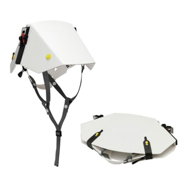 たためるヘルメット タタメット BCP プレーンタイプ 収納時厚 35mm お得な10人用セット S...