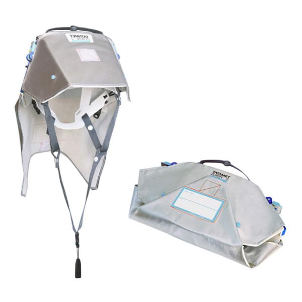 たためるヘルメット タタメット ズキン 2 ヘルメット+防災頭巾 お得な20人用セット SOHO向け...