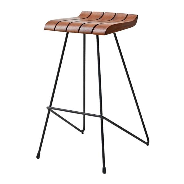 HAOK HIGH CHAIR ハオクハイチェア カフェチェア 木製 ダイニングチェア 屋外対応 天...
