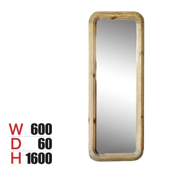 REGEN MIRROR レーゲンミラー 鏡 全身鏡 スタンドミラー 姿見 木製フレーム 幅600×...