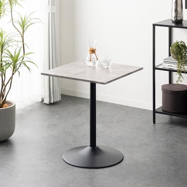 カフェテーブル 大理石調 セラミック柄 正方形 ダイニングテーブル 2人用 1人暮らし コンパクト ...