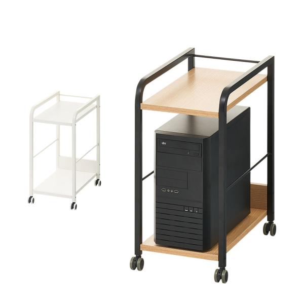 法人送料無料 メティオ CPUワゴン PCワゴン フリーアドレス 収納 机下収納 デスク下収納 キャ...