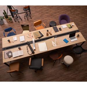 法人様限定 フリーアドレスデスク 6人 おしゃ...の詳細画像5