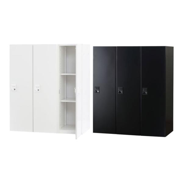 パーソナルロッカー 3人用 3列1段 H1050 IC錠 棚板付き オフィス スチールロッカー 収納...