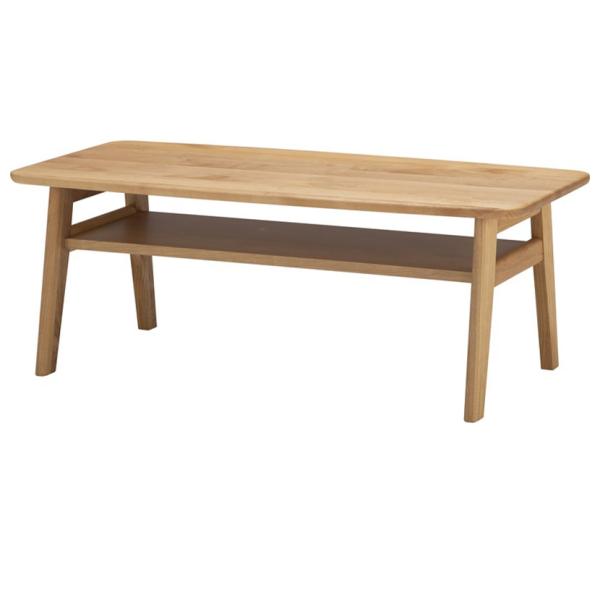 リビングテーブル 木製 アルダー材 自然塗装 収納 日本製 コンパクト ローテーブル センターテーブ...