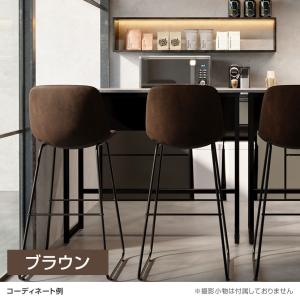 バースツール おしゃれ ハイスツール 背もたれ...の詳細画像3