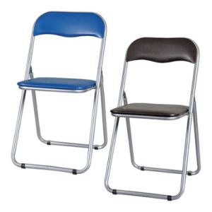 藤沢工業 CFシリーズ 折りたたみチェア パイプ椅子 スチール脚メッキ