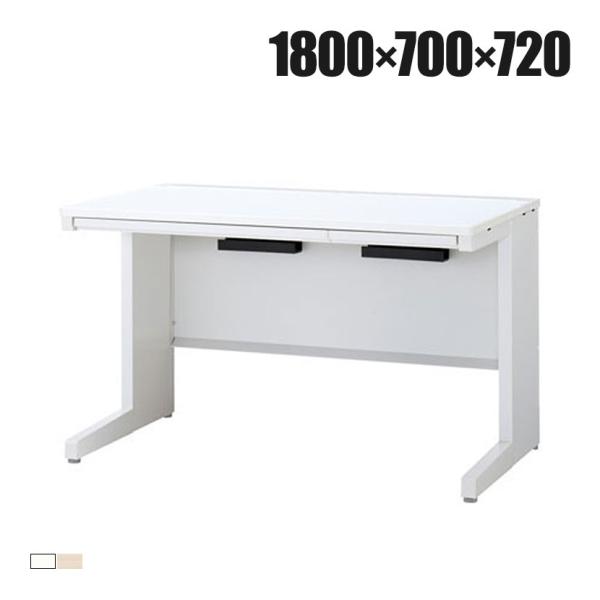 イナバ DUENA デュエナK ケースウェイカバー オフィスデスク スチール製 事務机 平机 L型脚...