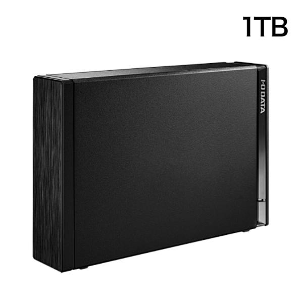 アイ・オー・データ機器 テレビ録画&amp;パソコン両対応 外付けハードディスク 1TB ブラック HDD-...