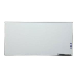 ホワイトボード 壁掛け 無地 スチール マグネット対応 1800×900mm IR-AWB-918