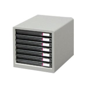 レターケース 浅型7段 スリムタイプ 3段スタッキング インデックスラベル付属 幅265×奥行350...