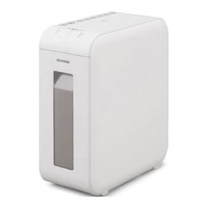 アイリスオーヤマ パーソナルシュレッダー A4対応 12L マイクロクロスカット 6枚同時細断可能 ...