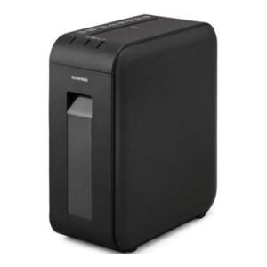 アイリスオーヤマ パーソナルシュレッダー A4対応 12L クロスカット 6枚同時細断可能 超静音タ...