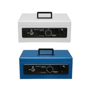 手提げ金庫 ダブルロック (シリンダー錠+ダイヤル錠) A5サイズ IR-SBX-A5