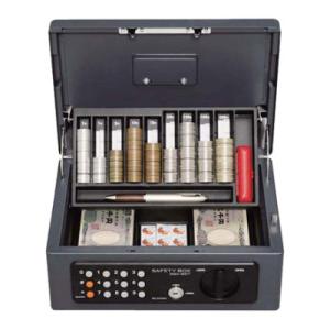 金庫 手提げ金庫 テンキー式 IR-SBX-B5T