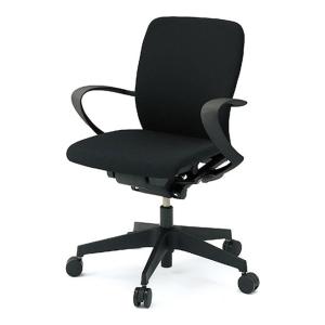 ITOKI イトーキ◾️ガス圧昇降式 デスクチェア 黒ブラック キャスター付き ITOKI イトーキ◾️ガス圧昇降式 デスクチェア 黒ブラック キャスター付き