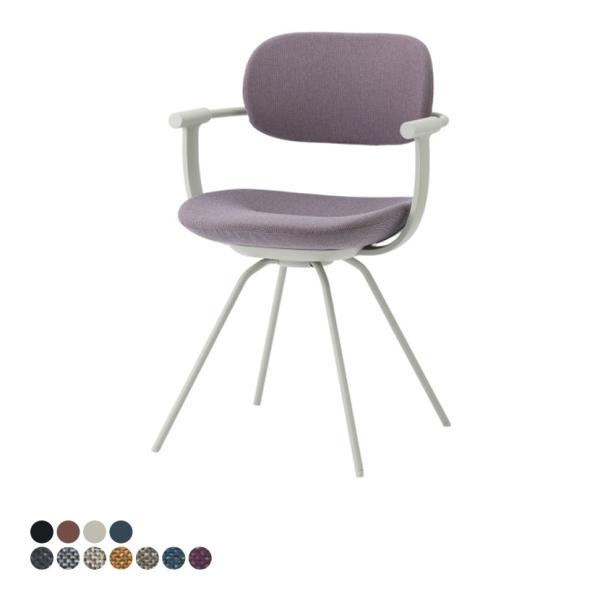 ITOKI(イトーキ) バーテブラ03 オフィスチェア 事務椅子 ミーティングチェア 座部回転 4本...