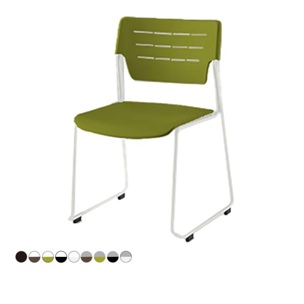 ITOKI(イトーキ) エレック 背座ヌードタイプ スタッキングチェア ミーティングチェア KLC-...