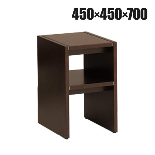 ITOKI(イトーキ) 応接家具L20シリーズ 電話台 木部オークダークブラウン 幅450×奥行45...