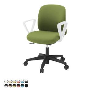 ITOKI ボニートチェア セレクトタイプ ループ肘付き オフィスチェア ビニールレザー張り 硬質床...